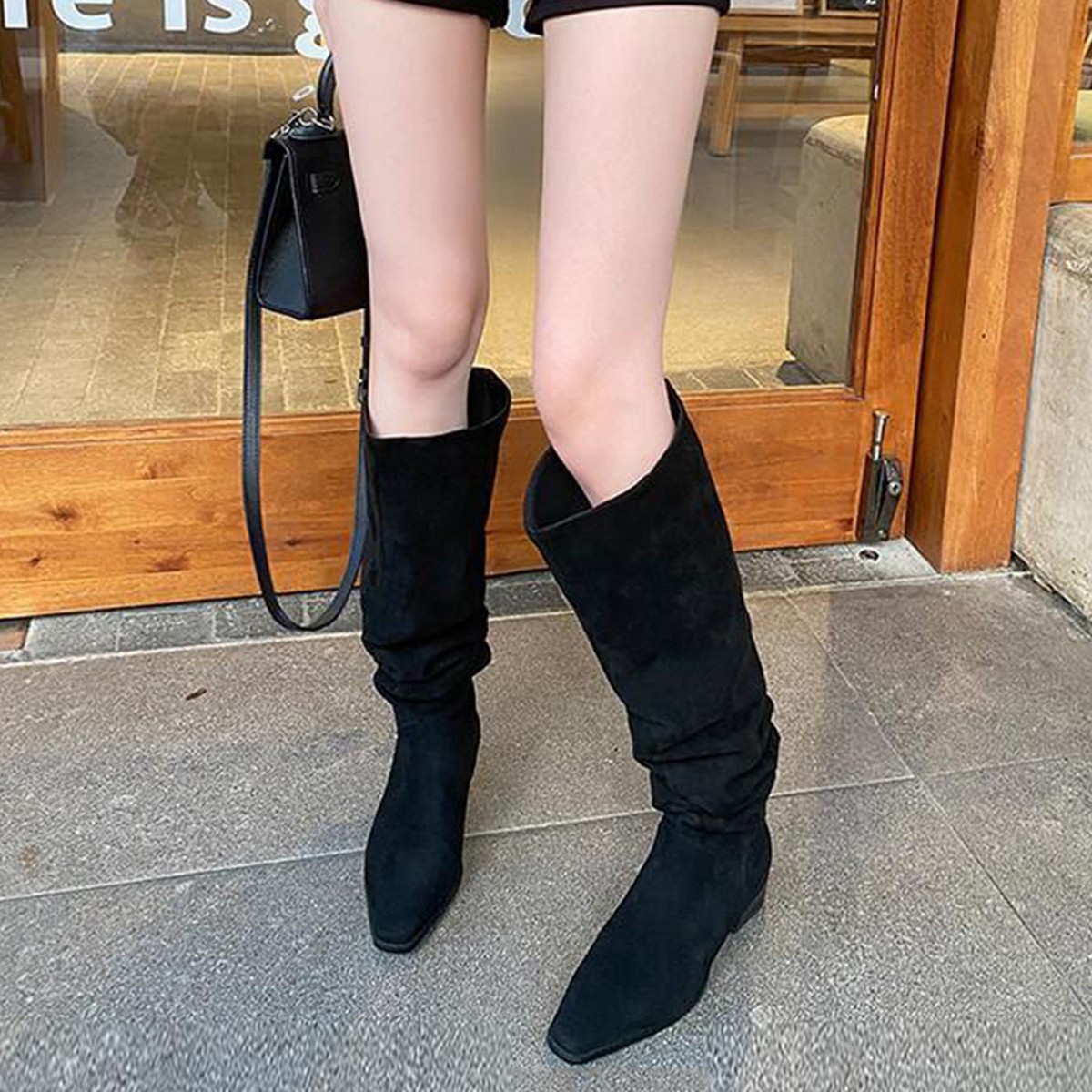 レディースニーハイブーツ 2026年春秋シーズン 厚底ヒール - Knee High Sock Women のレビューと価格
