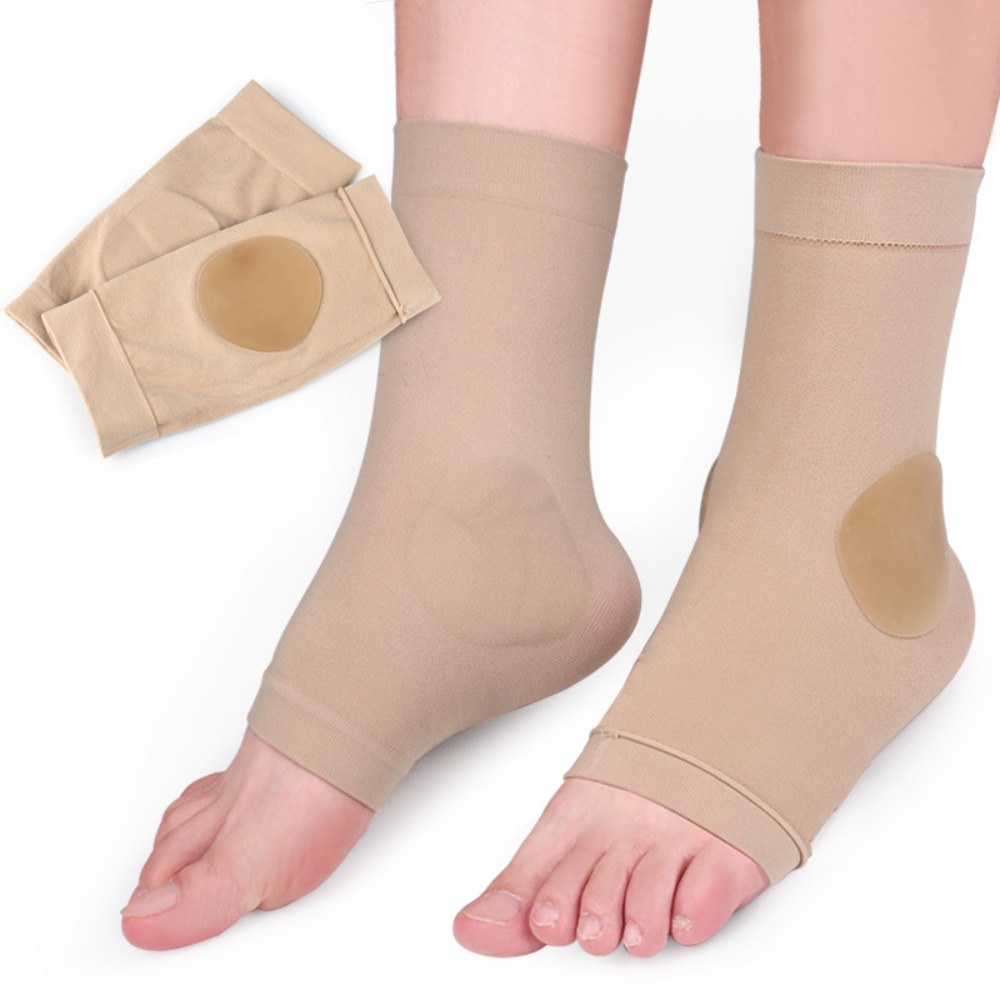 1 ペアスポーツ目に見えないシリコーンゲル靴下通気性ソフト足 - Ankle Brace Sock のレビューと価格