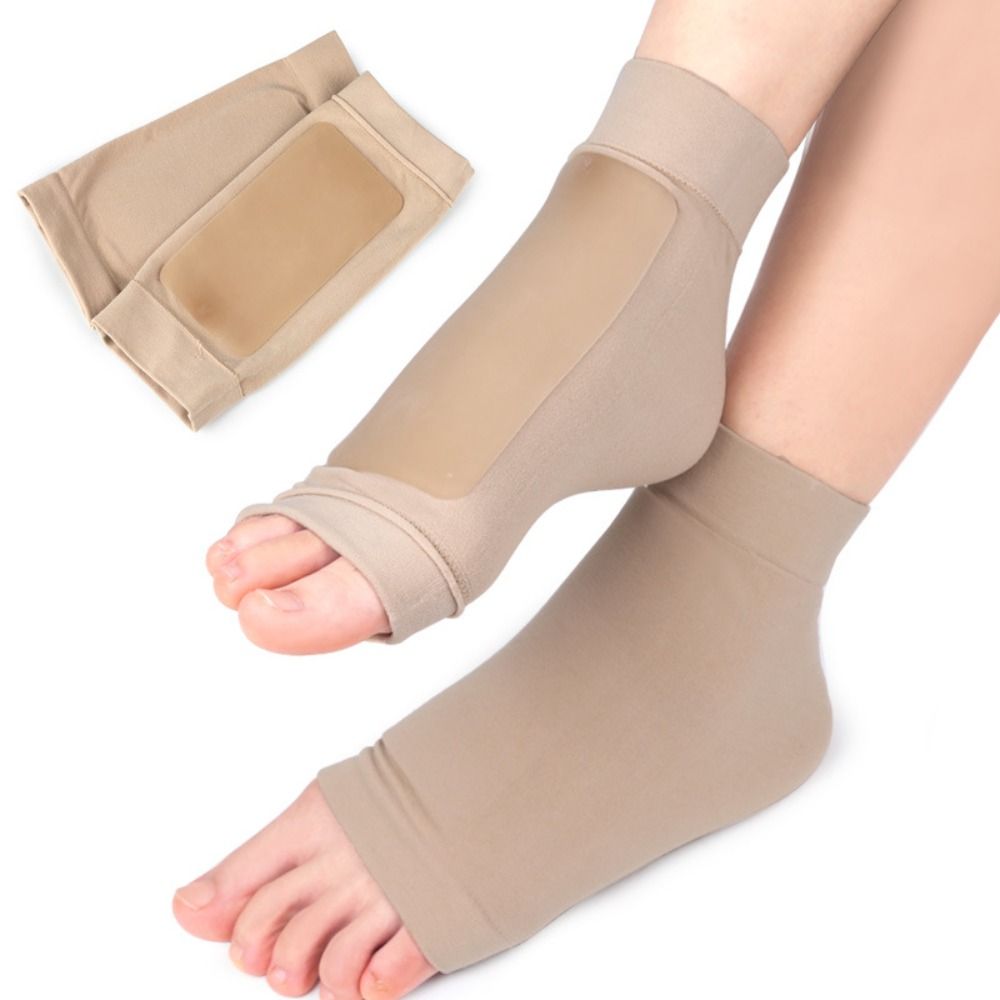 1 ペアスポーツ目に見えないシリコーンゲル靴下通気性ソフト足 - Ankle Brace Sock のレビューと価格