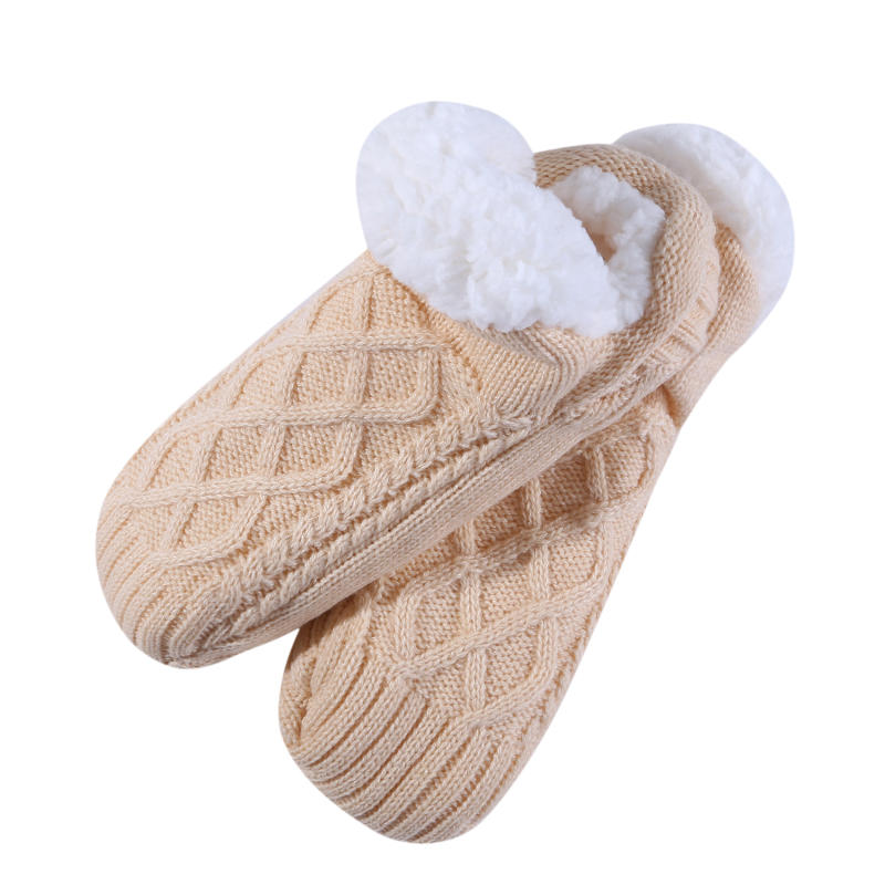 男性女性用サーマルスリッパソックス冬暖かいショート厚手滑り止 - Thermal Sock Winter のレビューと価格