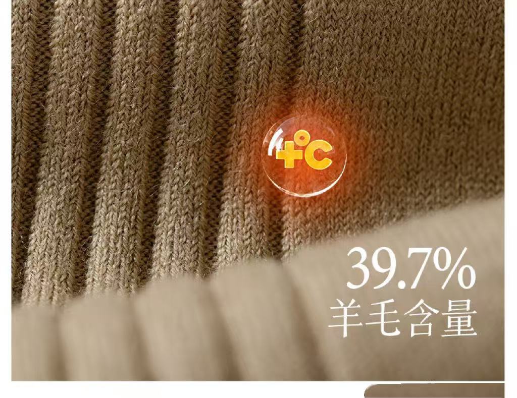 メンズ・レディース用、厚手で暖かいメリノウールハイキングソッ - Wool Hiking Sock のレビューと価格