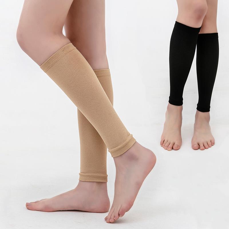 2個セット/ロット エラスティック オープン トゥ ニーハイ - Compression Sleeve Calf のレビューと価格